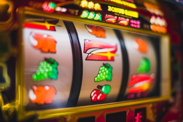 Fishing Arcade game screen showing animated fish and aiming weapon